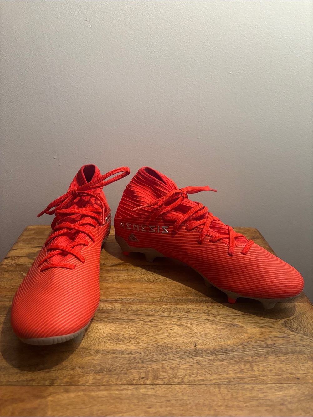 adidas Nemeziz Soccer Cleats - Bright Orange-Red